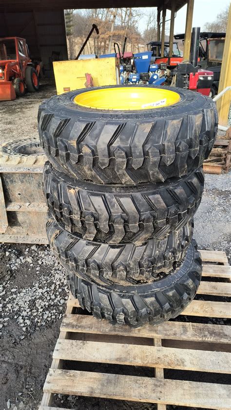 10x16.5 skid steer tire 6 lug wheels|skid steer wheels for sale.